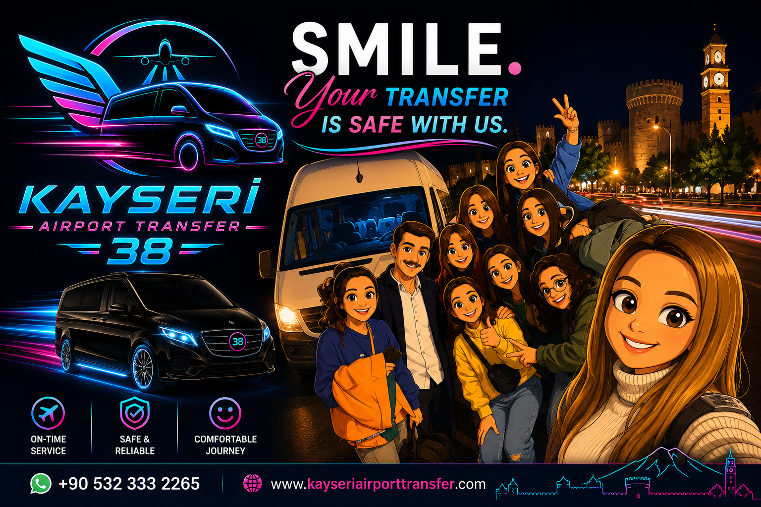 Smile! Your transfer is safe!